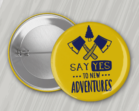 Vibrant Fun Buttons With Sayings -   Pin button design, Diy buttons,  Badges diy