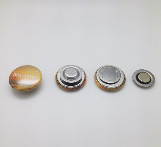 1 Custom 3.5 inch Round Wearable Clothing Magnet Buttons | 24Hourwristbands
