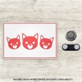 Large Horizontal Rectangle Clothing Magnet