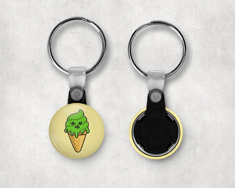Buy 1 Inch Custom Round Keychain Button JustButtons