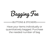 Bagging Fee Graphic